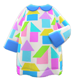 House-Print Dress Animal Crossing New Horizons | ACNH Items - Nookmall