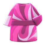 Marble-Print Dress Animal Crossing New Horizons | ACNH Items - Nookmall