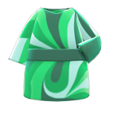 Marble-Print Dress Animal Crossing New Horizons | ACNH Items - Nookmall