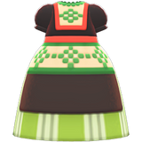 Milkmaid Dress Animal Crossing New Horizons | ACNH Items - Nookmall
