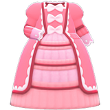 Fashionable Royal Dress Animal Crossing New Horizons | ACNH Items - Nookmall