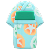 Morning-Glory Yukata Animal Crossing New Horizons | ACNH Items - Nookmall