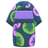 Morning-Glory Yukata Animal Crossing New Horizons | ACNH Items - Nookmall
