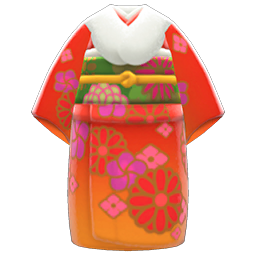 Fancy Kimono Animal Crossing New Horizons | ACNH Items - Nookmall