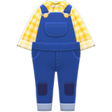 Farmer Overalls Animal Crossing New Horizons | ACNH Items - Nookmall