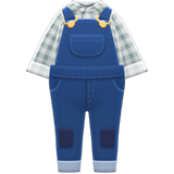 Farmer Overalls Animal Crossing New Horizons | ACNH Items - Nookmall