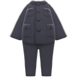 Suit With Stand-Up Collar Animal Crossing New Horizons | ACNH Items - Nookmall
