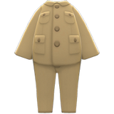 Suit With Stand-Up Collar Animal Crossing New Horizons | ACNH Items - Nookmall