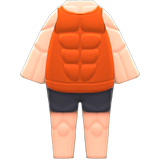 Instant-Muscles Suit Animal Crossing New Horizons | ACNH Items - Nookmall
