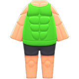Instant-Muscles Suit Animal Crossing New Horizons | ACNH Items - Nookmall