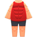 Instant-Muscles Suit Animal Crossing New Horizons | ACNH Items - Nookmall