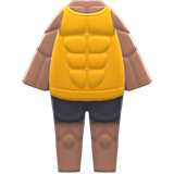 Instant-Muscles Suit Animal Crossing New Horizons | ACNH Items - Nookmall