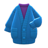 Long Chenille Cardigan Animal Crossing New Horizons | ACNH Items - Nookmall