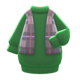 Shawl-And-Dress Combo Animal Crossing New Horizons | ACNH Items - Nookmall