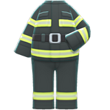 Firefighter Uniform Animal Crossing New Horizons | ACNH Items - Nookmall