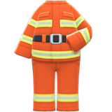 Firefighter Uniform Animal Crossing New Horizons | ACNH Items - Nookmall