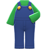 Luigi Outfit Animal Crossing New Horizons | ACNH Items - Nookmall