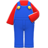 Mario Outfit Animal Crossing New Horizons | ACNH Items - Nookmall