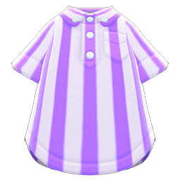 Vertical-Stripes Shirt Animal Crossing New Horizons | ACNH Items - Nookmall