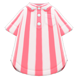 Vertical-Stripes Shirt Animal Crossing New Horizons | ACNH Items - Nookmall
