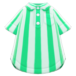 Vertical-Stripes Shirt Animal Crossing New Horizons | ACNH Items - Nookmall