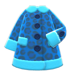 Animal-Print Coat Animal Crossing New Horizons | ACNH Items - Nookmall