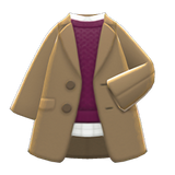 Chesterfield Coat Animal Crossing New Horizons | ACNH Items - Nookmall