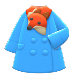Plushie-Muffler Coat Animal Crossing New Horizons | ACNH Items - Nookmall