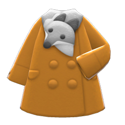 Plushie-Muffler Coat Animal Crossing New Horizons | ACNH Items - Nookmall