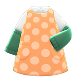 Sleeved Apron Animal Crossing New Horizons | ACNH Items - Nookmall