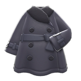 Pleather Trench Coat Animal Crossing New Horizons | ACNH Items - Nookmall