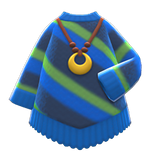 Poncho-Style Sweater Animal Crossing New Horizons | ACNH Items - Nookmall