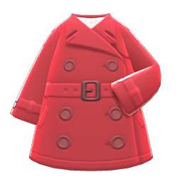 Trench Coat Animal Crossing New Horizons | ACNH Items - Nookmall