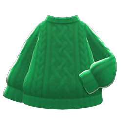Aran-Knit Sweater Animal Crossing New Horizons | ACNH Items - Nookmall