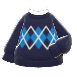 Argyle Sweater Animal Crossing New Horizons | ACNH Items - Nookmall