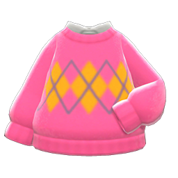 Argyle Sweater Animal Crossing New Horizons | ACNH Items - Nookmall