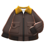 Flight Jacket Animal Crossing New Horizons | ACNH Items - Nookmall