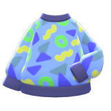 Retro Sweater Animal Crossing New Horizons | ACNH Items - Nookmall