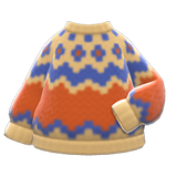 Yodel Sweater Animal Crossing New Horizons | ACNH Items - Nookmall