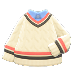 Tennis Sweater Animal Crossing New Horizons | ACNH Items - Nookmall