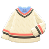 Tennis Sweater Animal Crossing New Horizons | ACNH Items - Nookmall