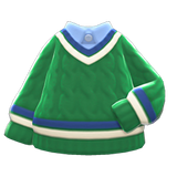 Tennis Sweater Animal Crossing New Horizons | ACNH Items - Nookmall