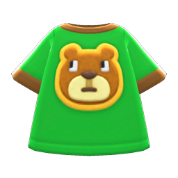 Bear Tee Animal Crossing New Horizons | ACNH Items - Nookmall