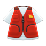 Fishing Vest Animal Crossing New Horizons | ACNH Items - Nookmall