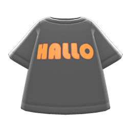 Hallo Tee Animal Crossing New Horizons | ACNH Items - Nookmall
