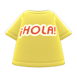 Hola Tee Animal Crossing New Horizons | ACNH Items - Nookmall