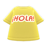 Hola Tee Animal Crossing New Horizons | ACNH Items - Nookmall