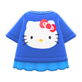 Hello Kitty Tee Animal Crossing New Horizons | ACNH Items - Nookmall
