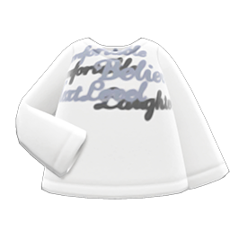 Text Shirt Animal Crossing New Horizons | ACNH Items - Nookmall