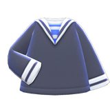 Sailor-Style Shirt Animal Crossing New Horizons | ACNH Items - Nookmall